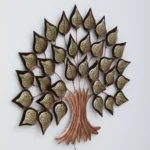 Metal Wall Art Tree Wall Hanging Leaf Multicolour Wall Decor Perfect for Living Room, Home, Bedroom Office, Hotel (Without LED) - Image 6