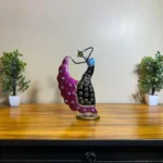 Metal Multicolor Rajasthani Musician Dancing Doll Showpiece, Table Decorative Items for Home, Antique Gift Items, Tv Unit Showpiece, Home Decoration Items